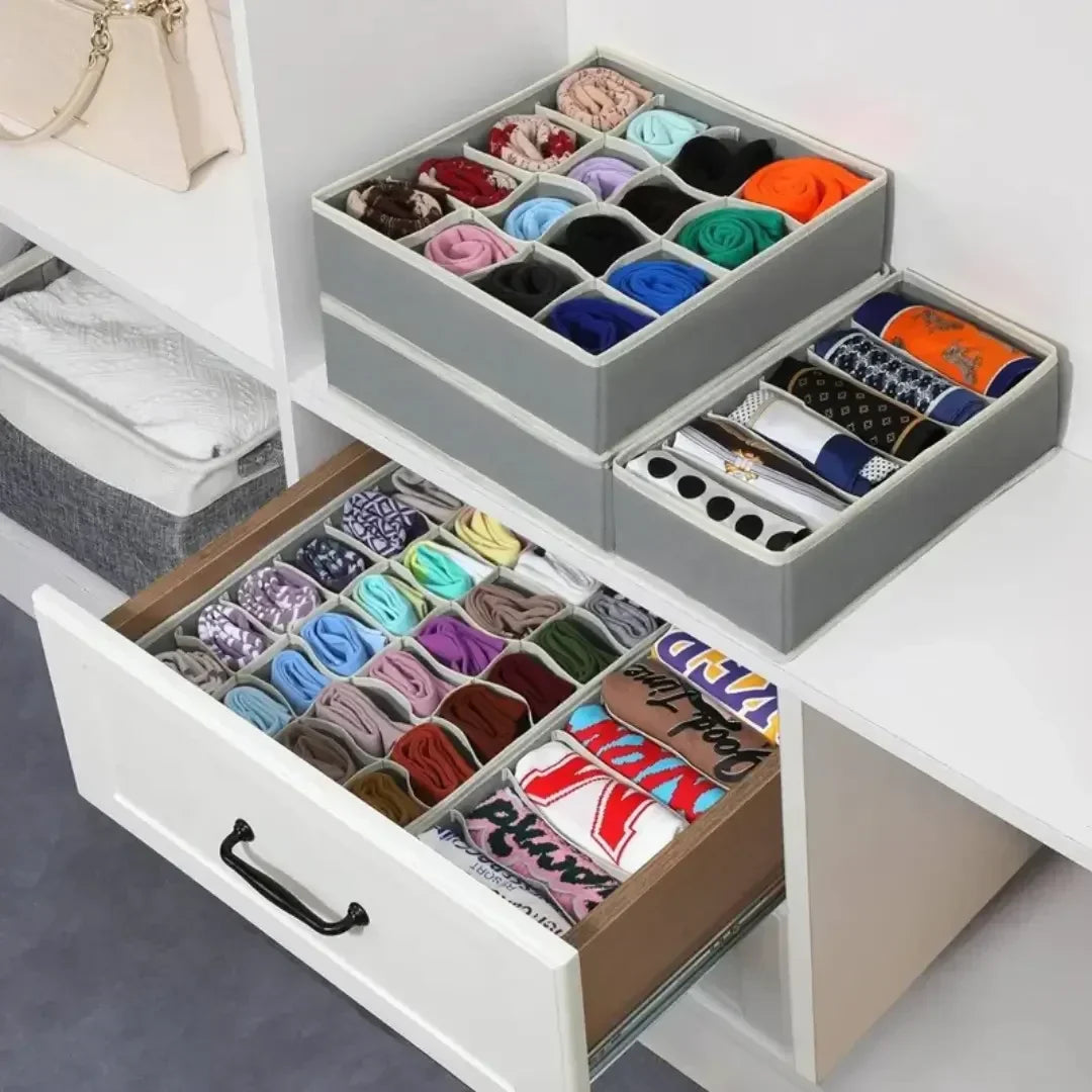 Organizador Plegable de Ropa — 7 Divisiones