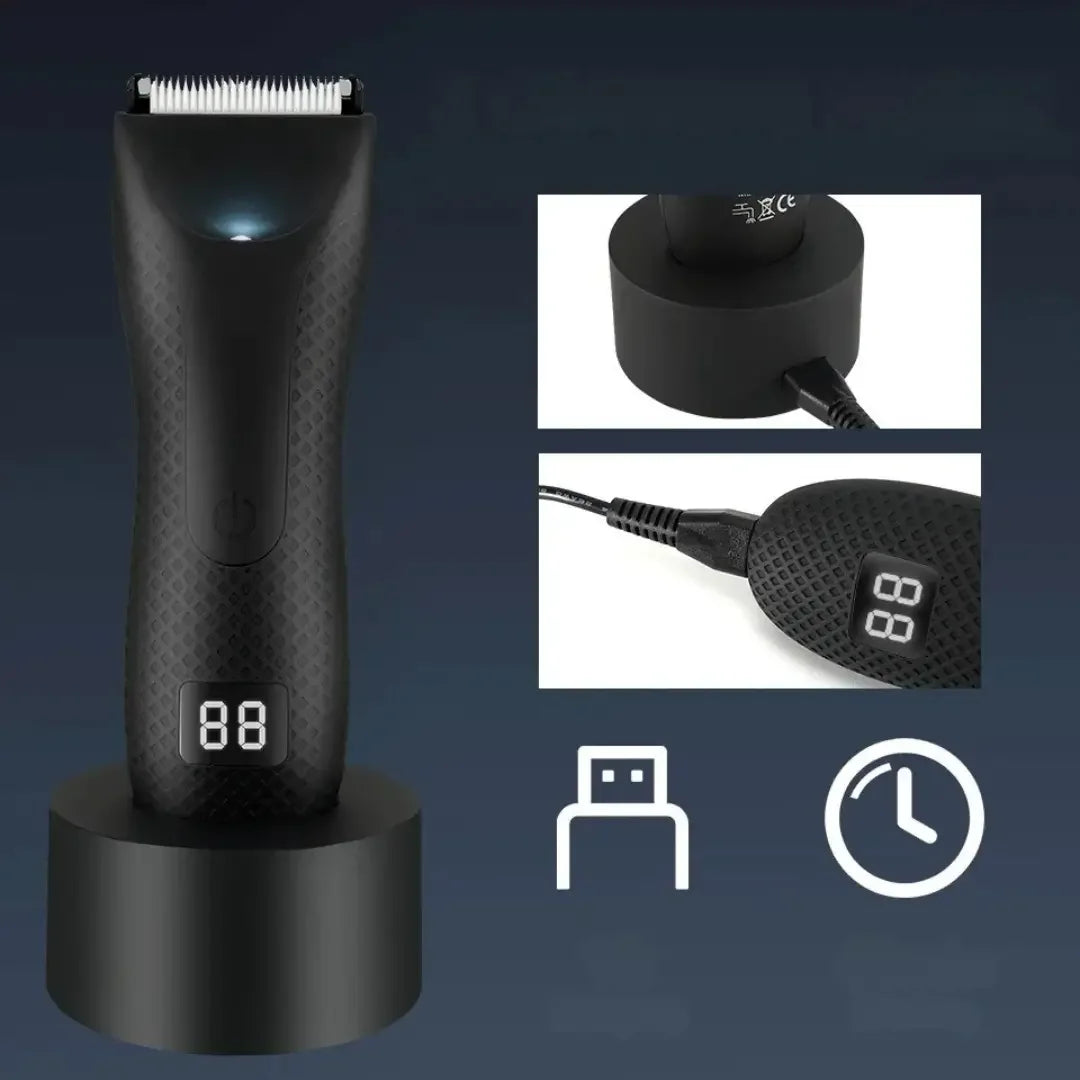 Depiladora Eléctrica 2 en 1 para Hombre