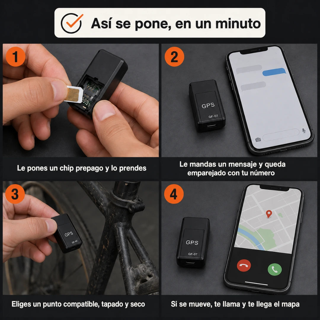 CiclAviso™ - Rastreador GPS para tu cicla con aviso por llamada