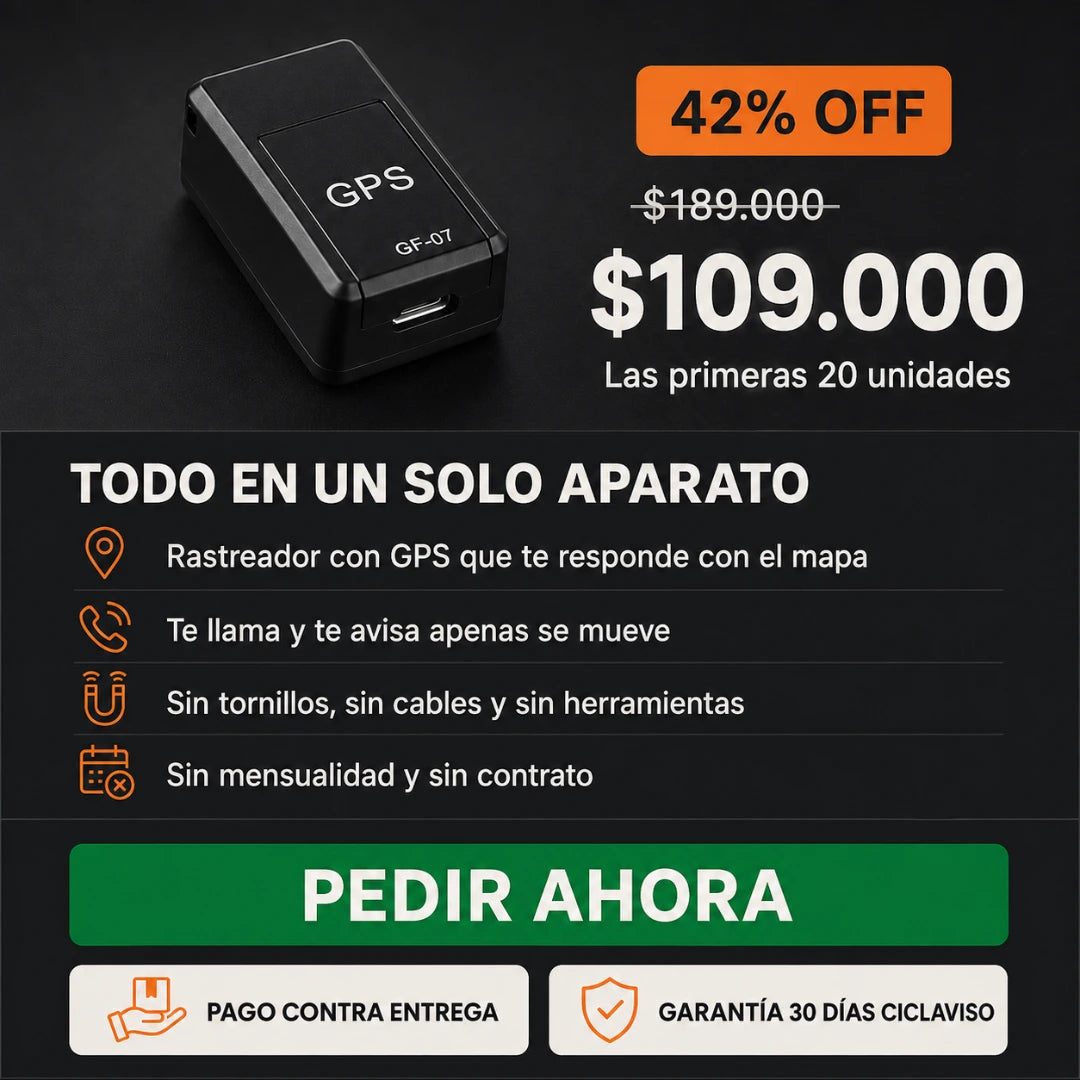 CiclAviso™ - Rastreador GPS para tu cicla con aviso por llamada
