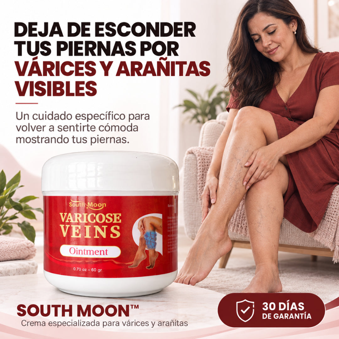 SOUTH MOON™ Crema Especializada para Várices y Arañitas