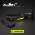 LuzLibre™ - linterna de cabeza con sensor de movimiento
