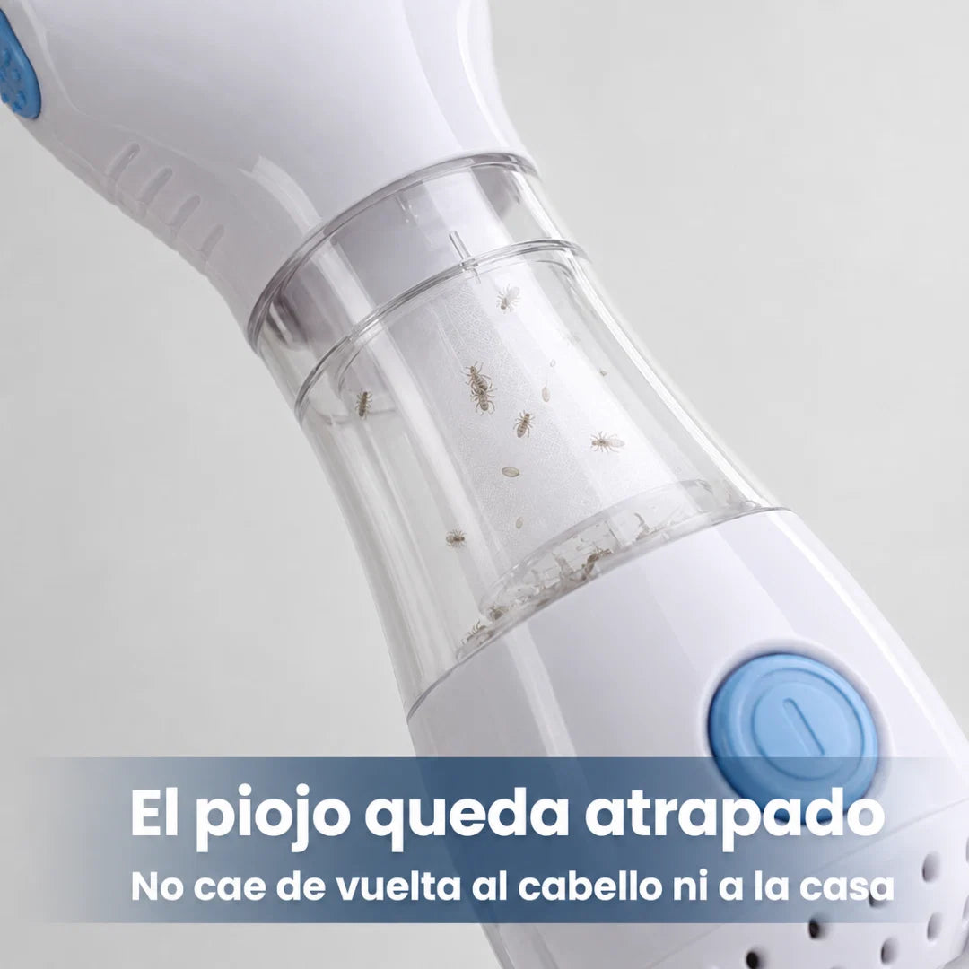 PioVac™ - Cepillo eléctrico que aspira piojos y liendres