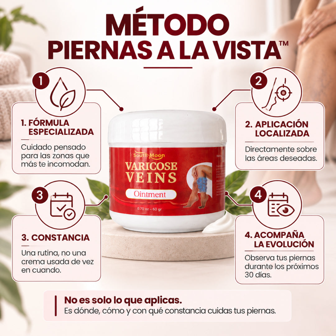 SOUTH MOON™ Crema Especializada para Várices y Arañitas