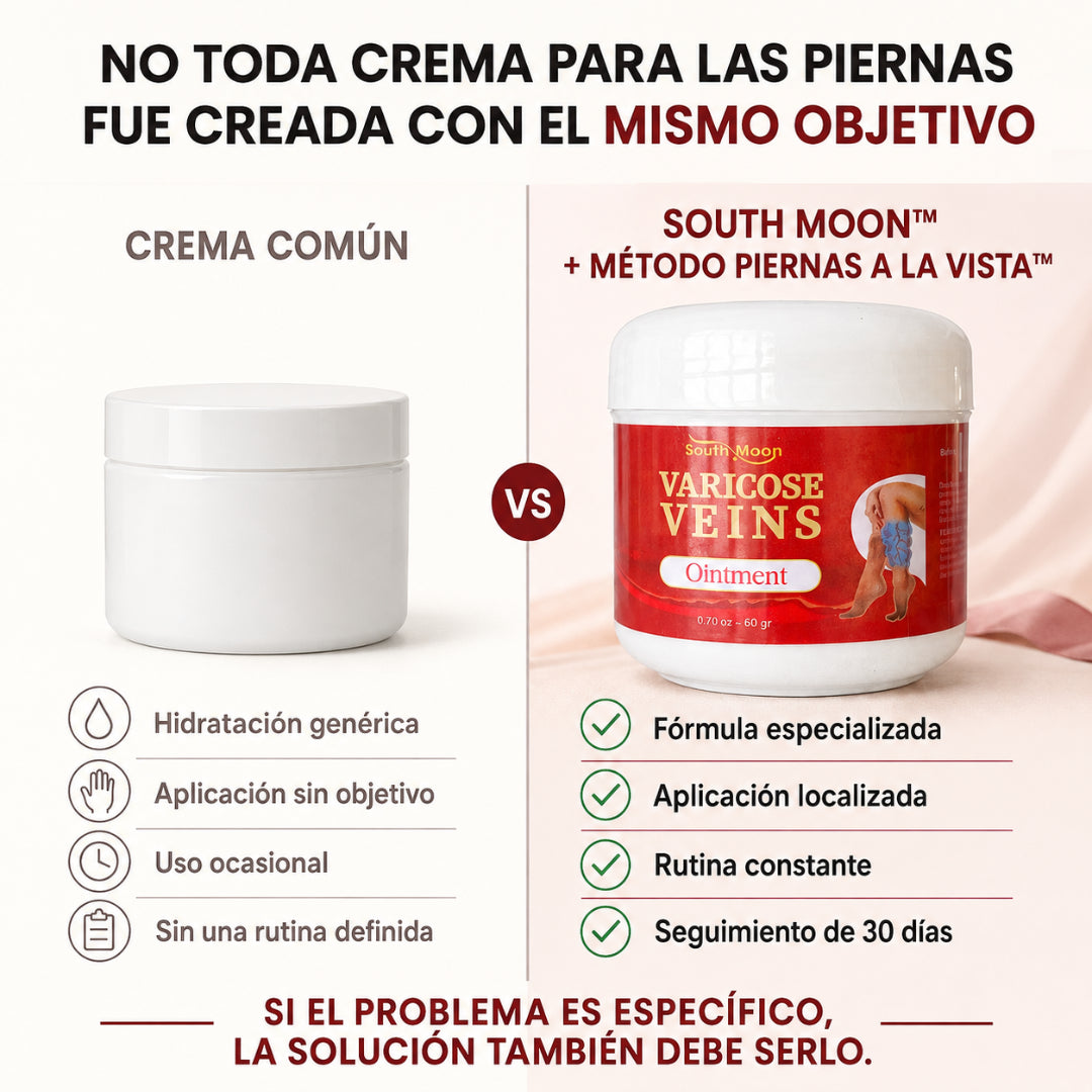 SOUTH MOON™ Crema Especializada para Várices y Arañitas