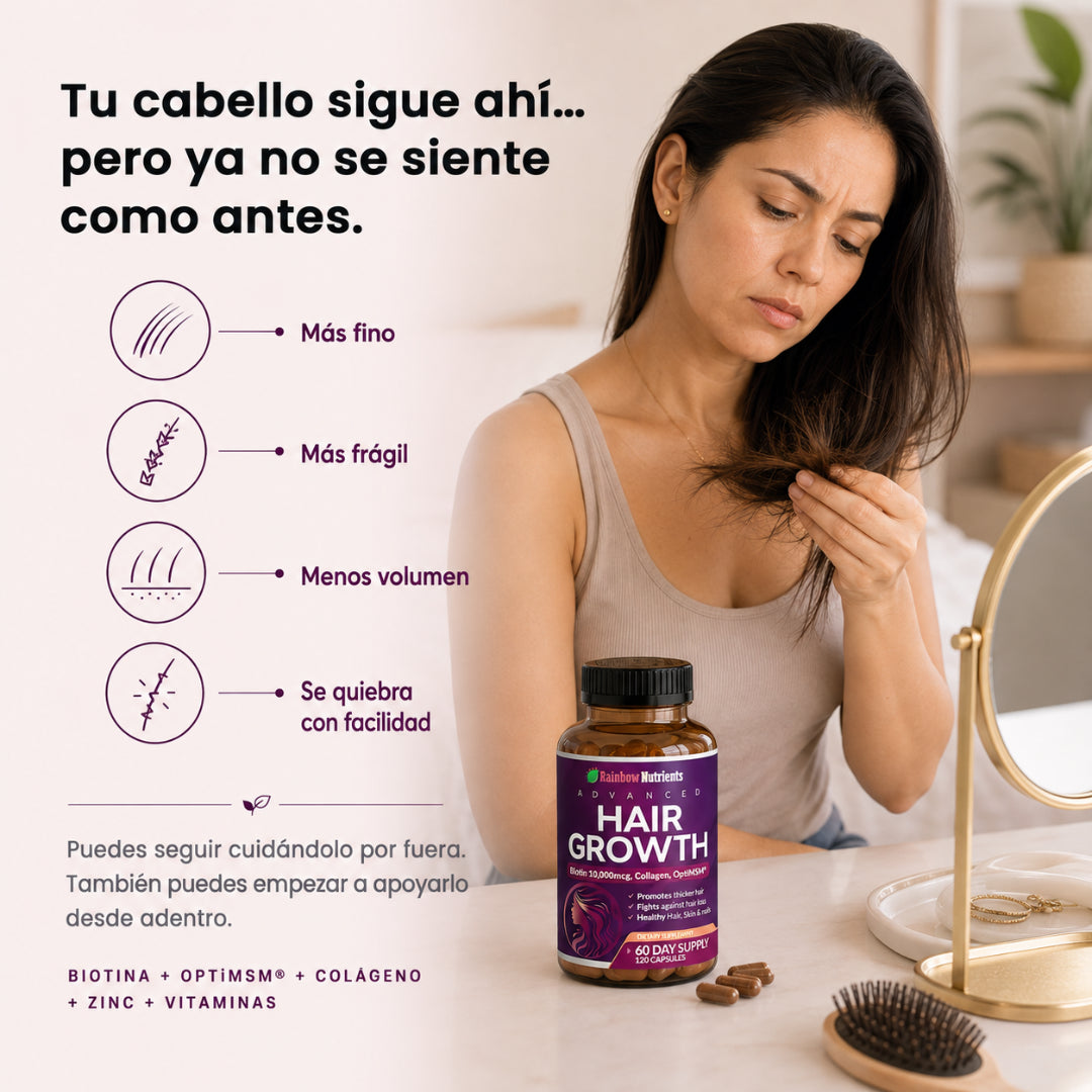 CapilViva™ Fórmula 24 en 1 para Fuerza, Volumen y Crecimiento Capilar