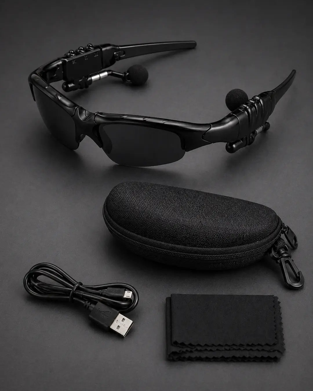 Gafas de Sol SportSound 2 en 1 — Lentes con Audífonos Bluetooth