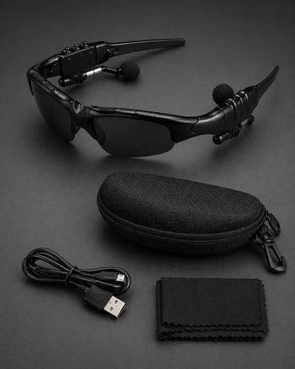 Gafas de Sol SportSound 2 en 1 — Lentes con Audífonos Bluetooth