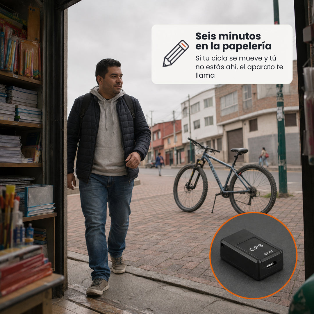 CiclAviso™ - Rastreador GPS para tu cicla con aviso por llamada