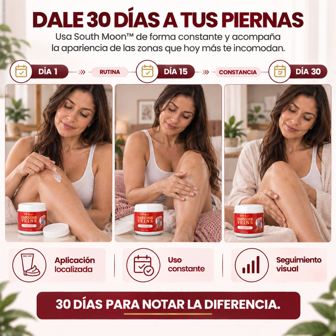 SOUTH MOON™ Crema Especializada para Várices y Arañitas