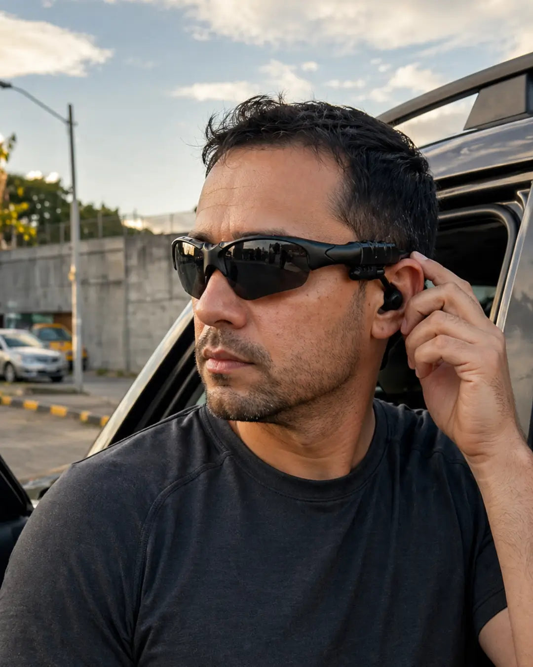 Gafas de Sol SportSound 2 en 1 — Lentes con Audífonos Bluetooth