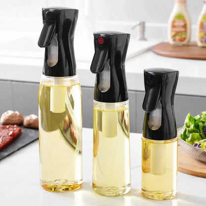 Rociador de Aceite para Cocinar — Vidrio con Atomizador
