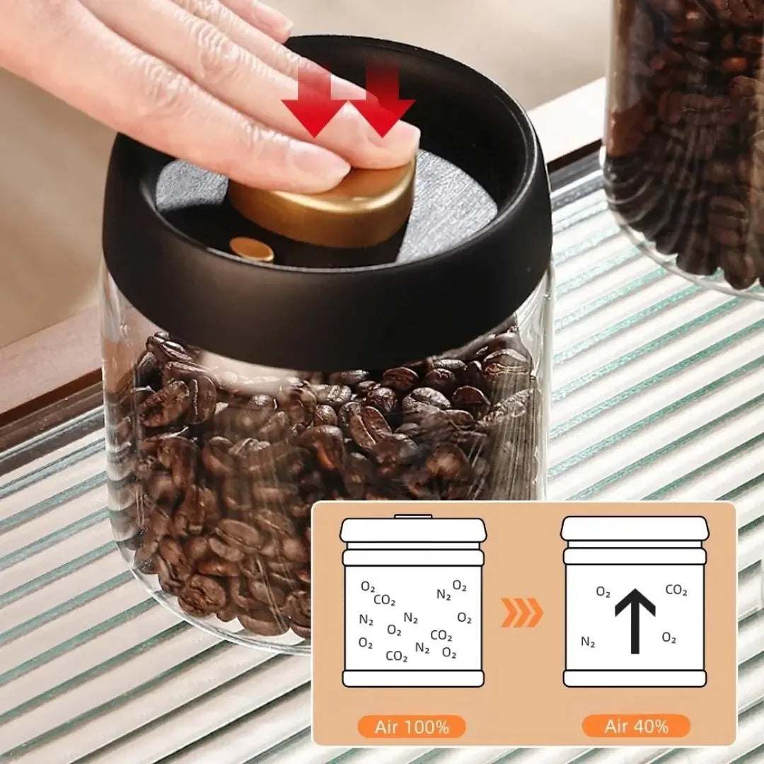 Contenedor hermético para café