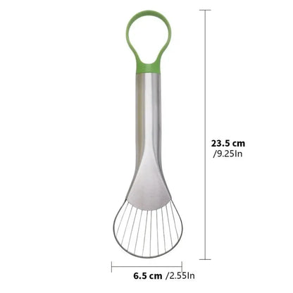 Cuchillo 3 en 1 para Aguacate — Corta, Deshúesa y Rebana