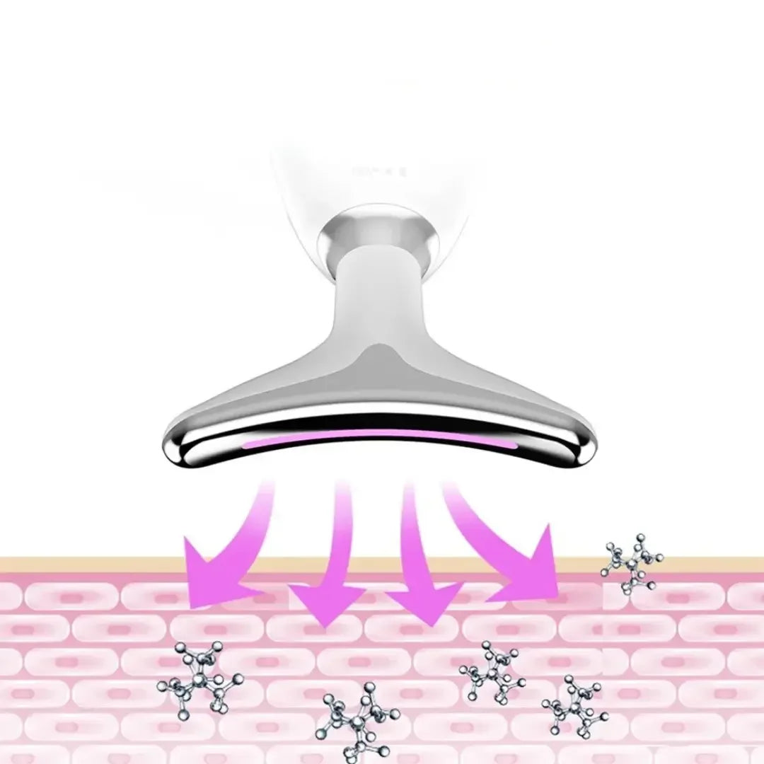 Masajeador Facial LED 7 en 1 — Cuidado Completo de la Piel