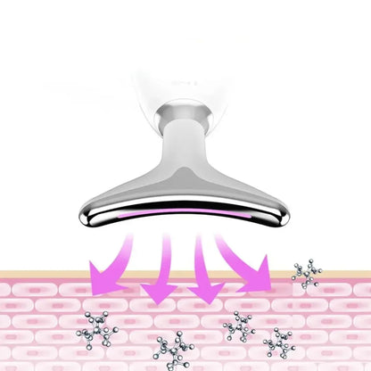 Masajeador Facial LED 7 en 1 — Cuidado Completo de la Piel
