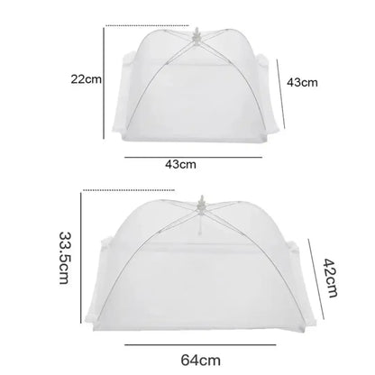 Cubre Alimentos Plegable de Malla — Set para Cocina