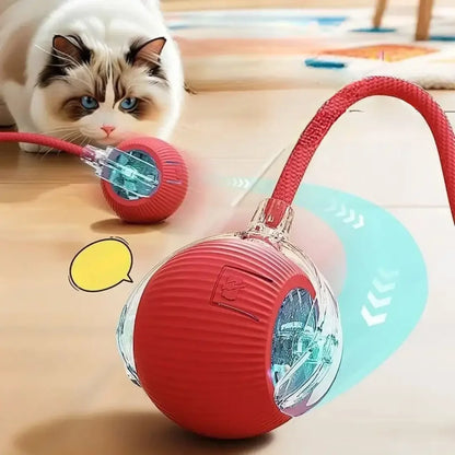 Juguete Interactivo Automático para Gatos — Pluma Eléctrica