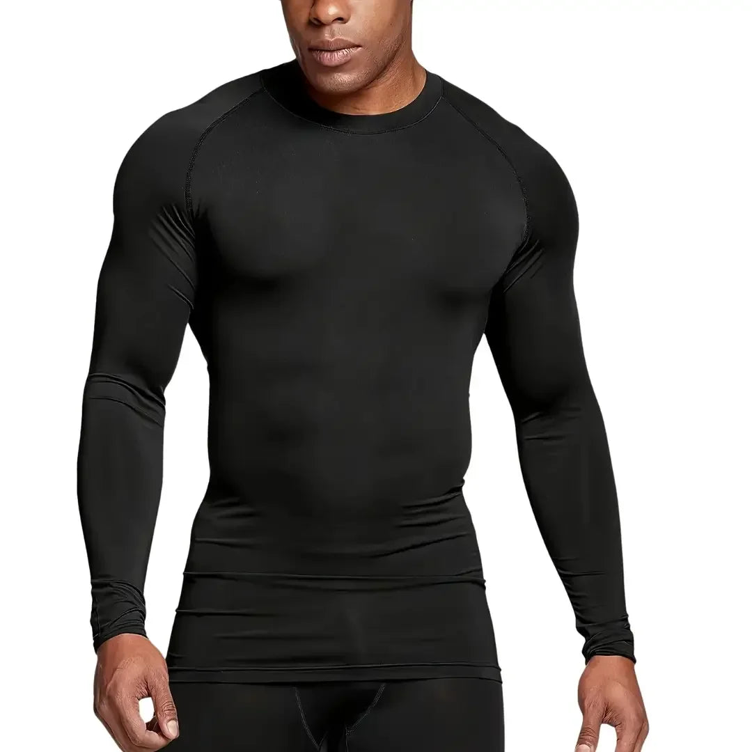 Camiseta de Compresión Masculina — Alto Rendimiento Deportivo