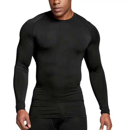 Camiseta de Compresión Masculina — Alto Rendimiento Deportivo
