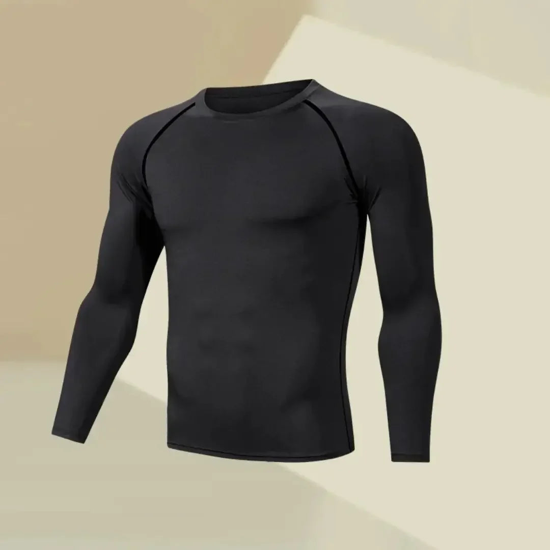Camiseta de Compresión Masculina — Alto Rendimiento Deportivo